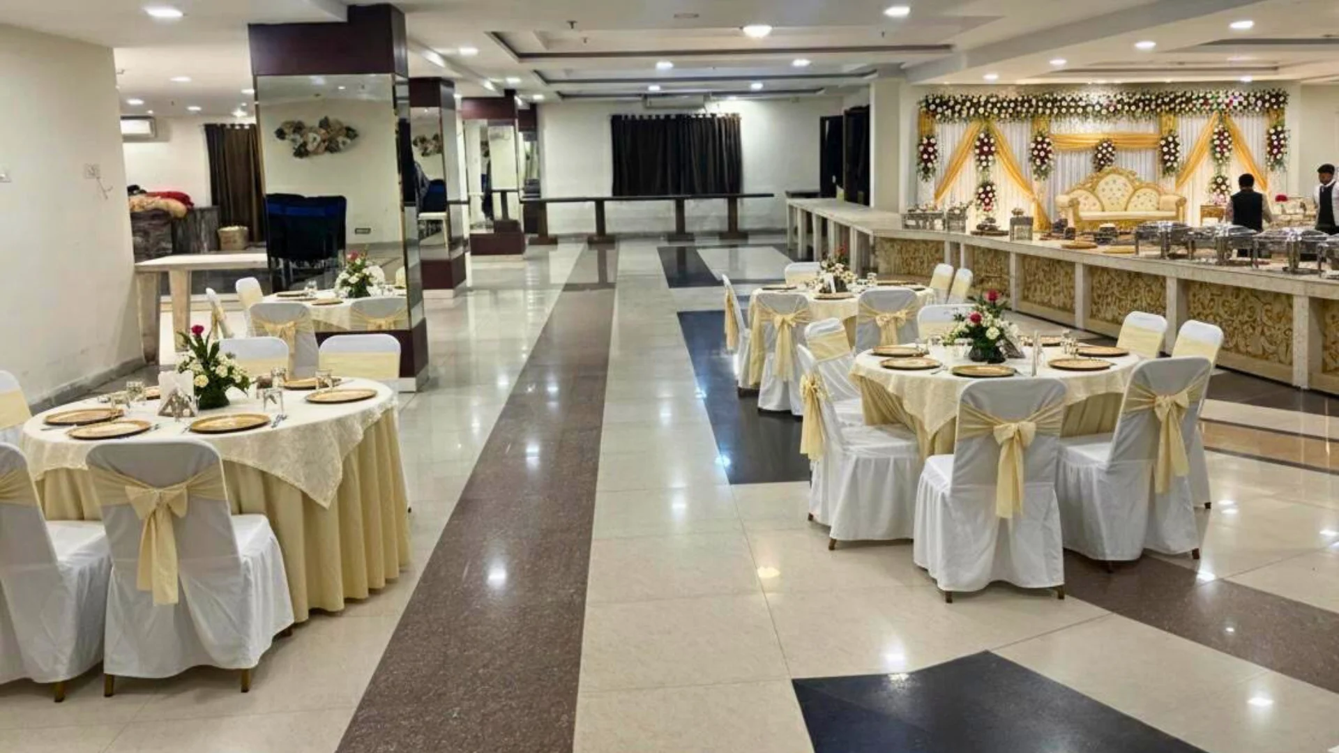 Grand Banquet Hall Setup